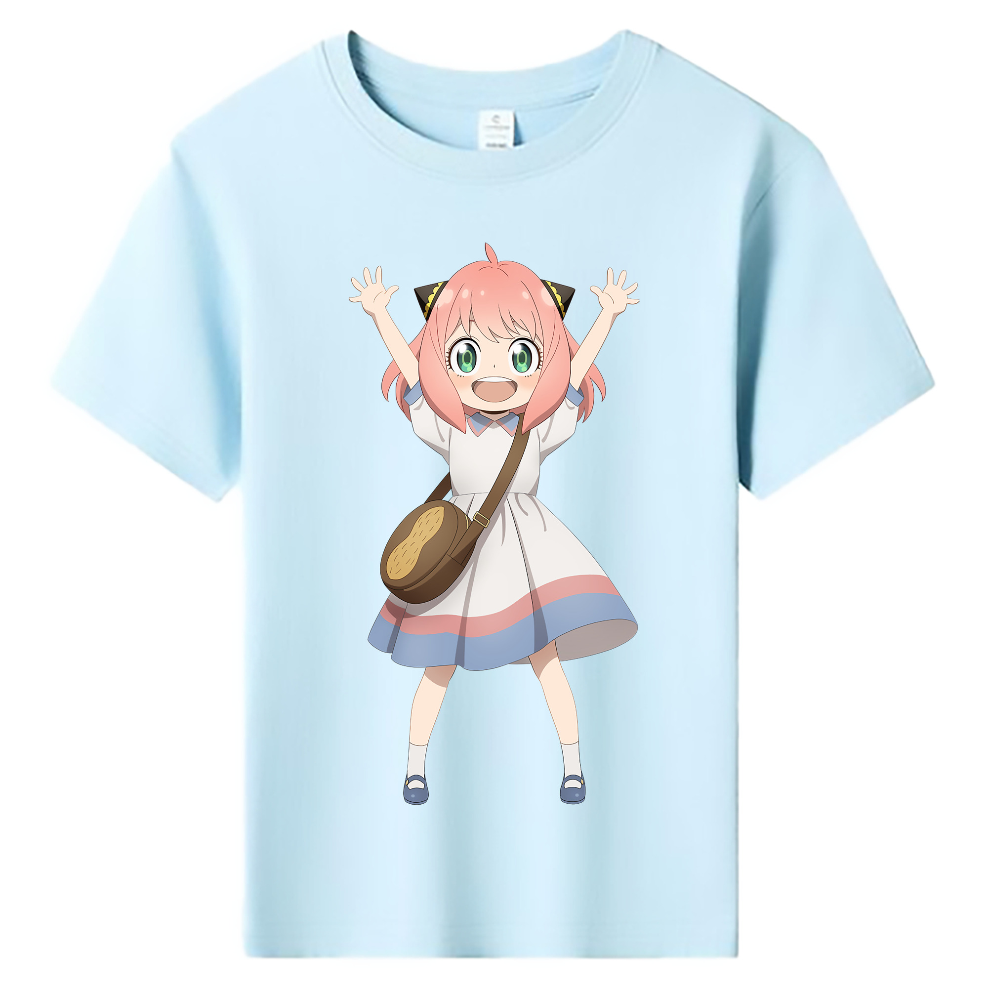 （画像用） SPY×FAMILY间谍家家酒 綿100％キッズTシャツ（フロントプリント）